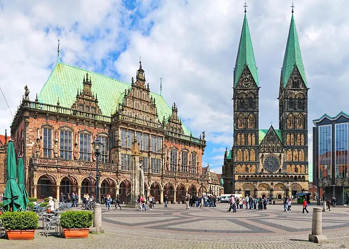 Wohlfuehloase Im Herzen Bremens, Balkon, Bis 5 P 아파트 브레멘